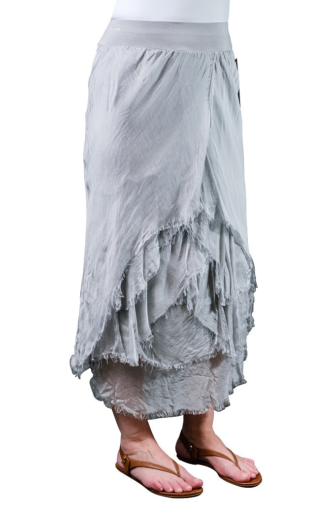 SL205-150 Pearl Anna Silk Cha Cha Skirt
