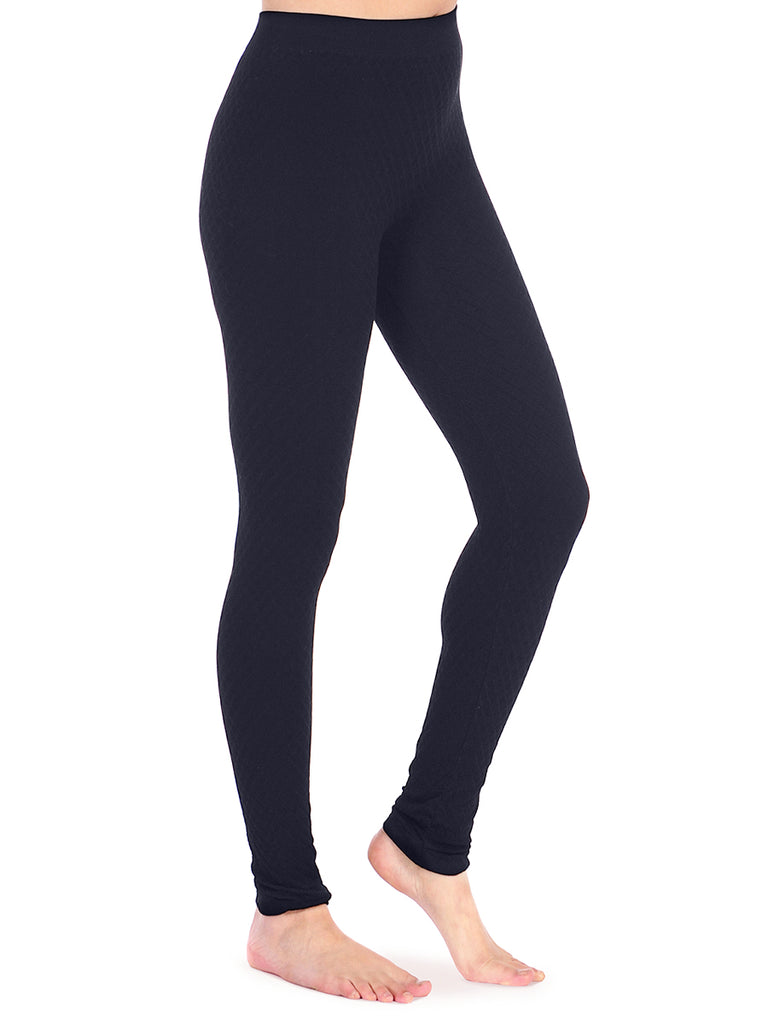 5L-188 Storm Gray Chanel Quilted Legging