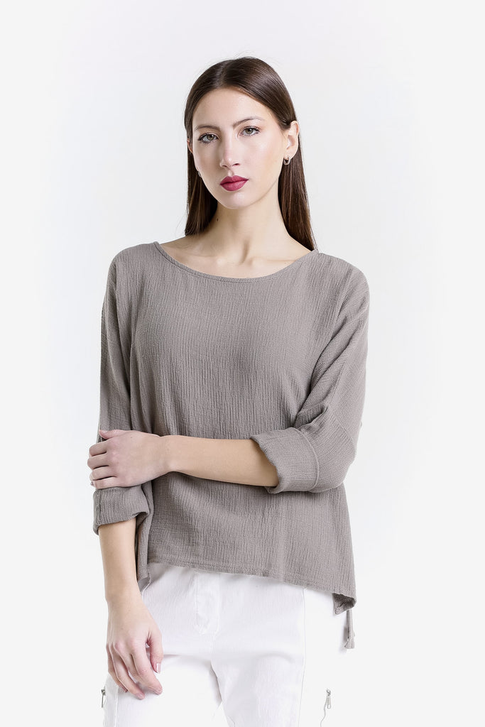 BLS116 210 Taupe Noa LS Raglan Top-2