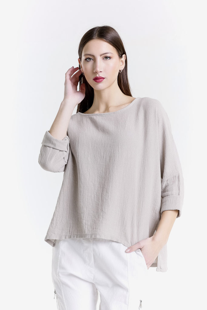 BLS116 230 Stone Noa LS Raglan Top-1