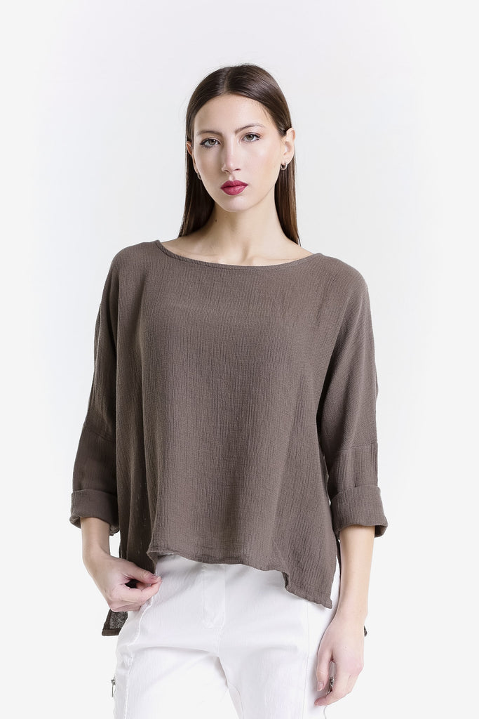 BLS116 243 Dark Taupe Noa LS Raglan Top-2