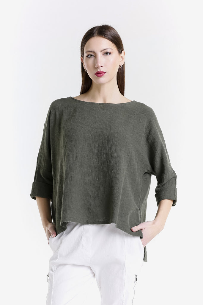 BLS116 303 Army Noa LS Raglan Top-1