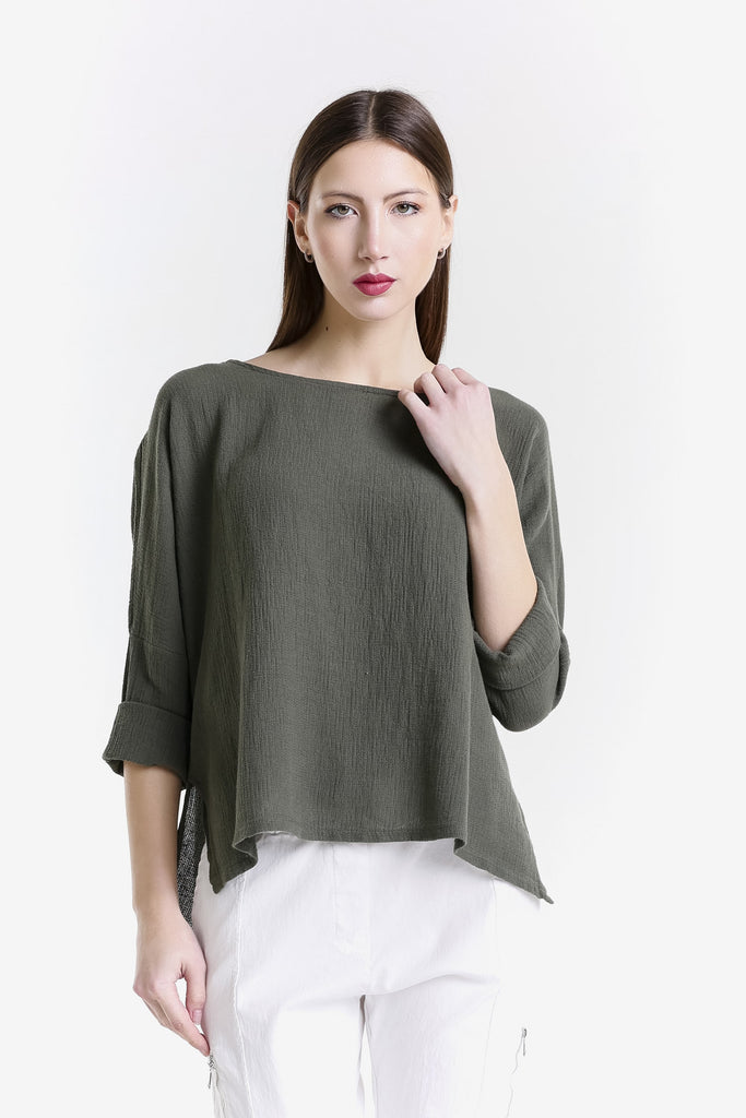 BLS116 303 Army Noa LS Raglan Top-2