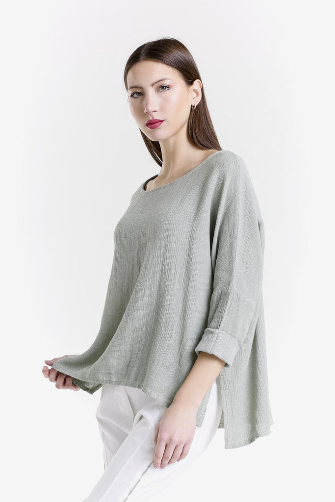 BLS116 308 Army Enzyme Noa LS Raglan Top-3