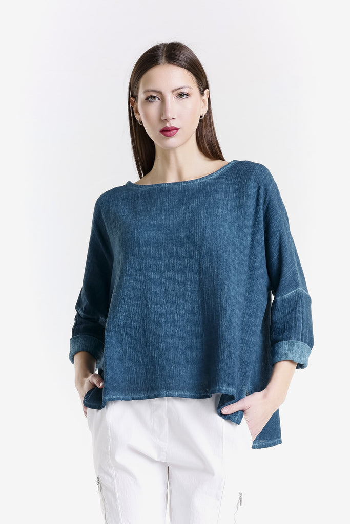 BLS116 328 Teal Enzyme Noa LS Raglan Top-1