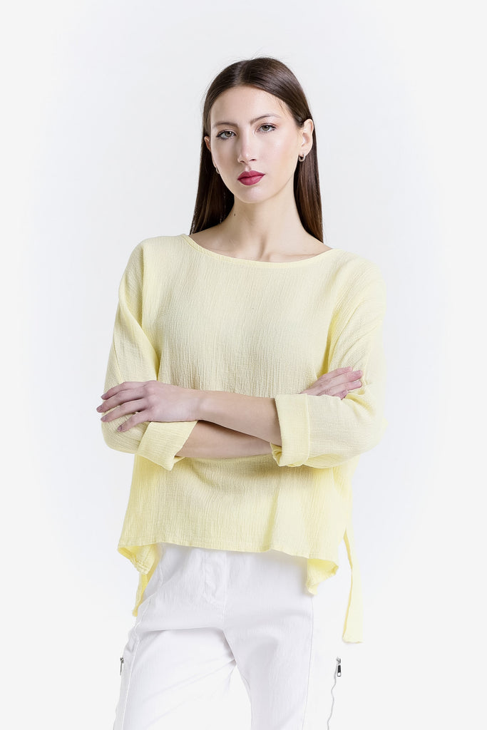 BLS116 700 Yellow Noa LS Raglan Top-2