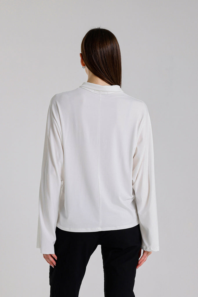 BLS241 101 Ivory Lara Kimono Slv Polo