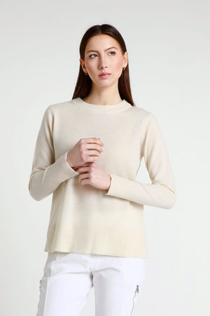 Adelaide Long Sleeve Cashmere Crew Neck