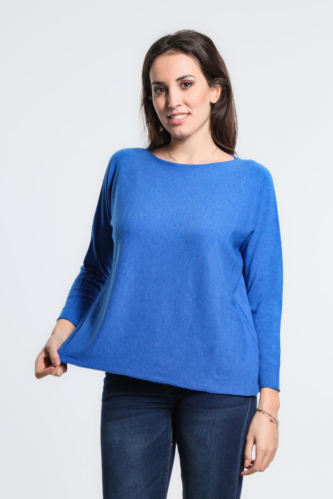 Laurin Seriously Soft Jewel Neck Sweater (BLS425) – TINA Stephens Group