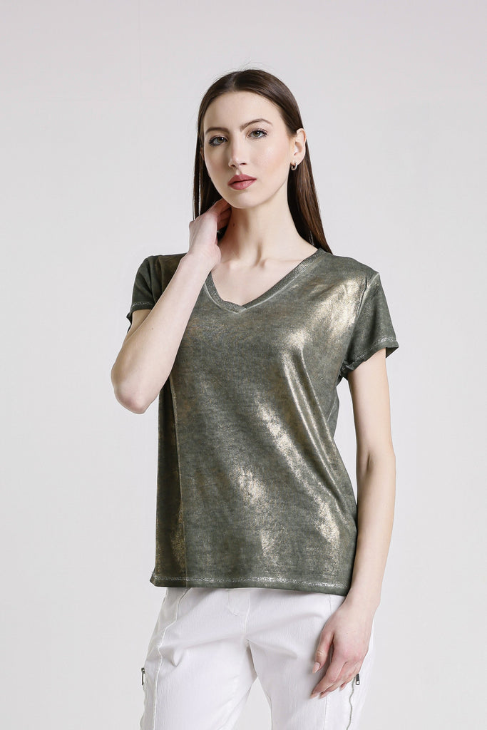 BSS230 303G Army w/Gold Genie SS Laminated Front Top