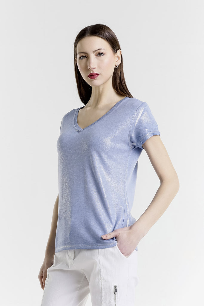 BSS230 427S Jeans w/ Silver Genie SS Laminated Front Top-3