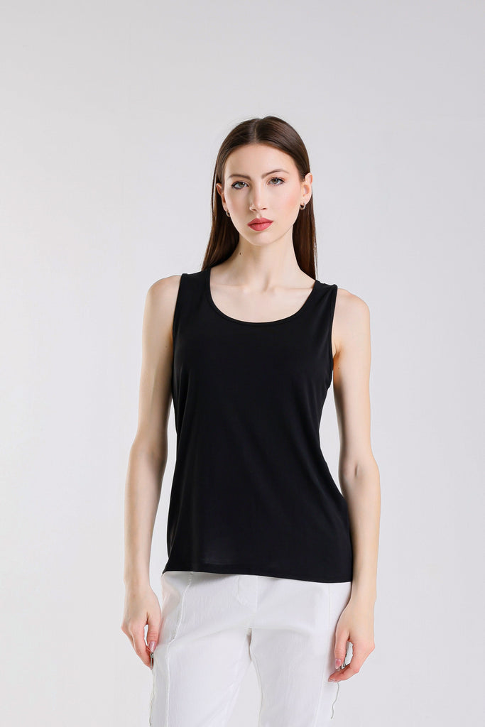 BT401 001 Black Roma Tank