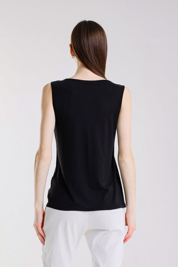 BT401 001 Black Roma Tank