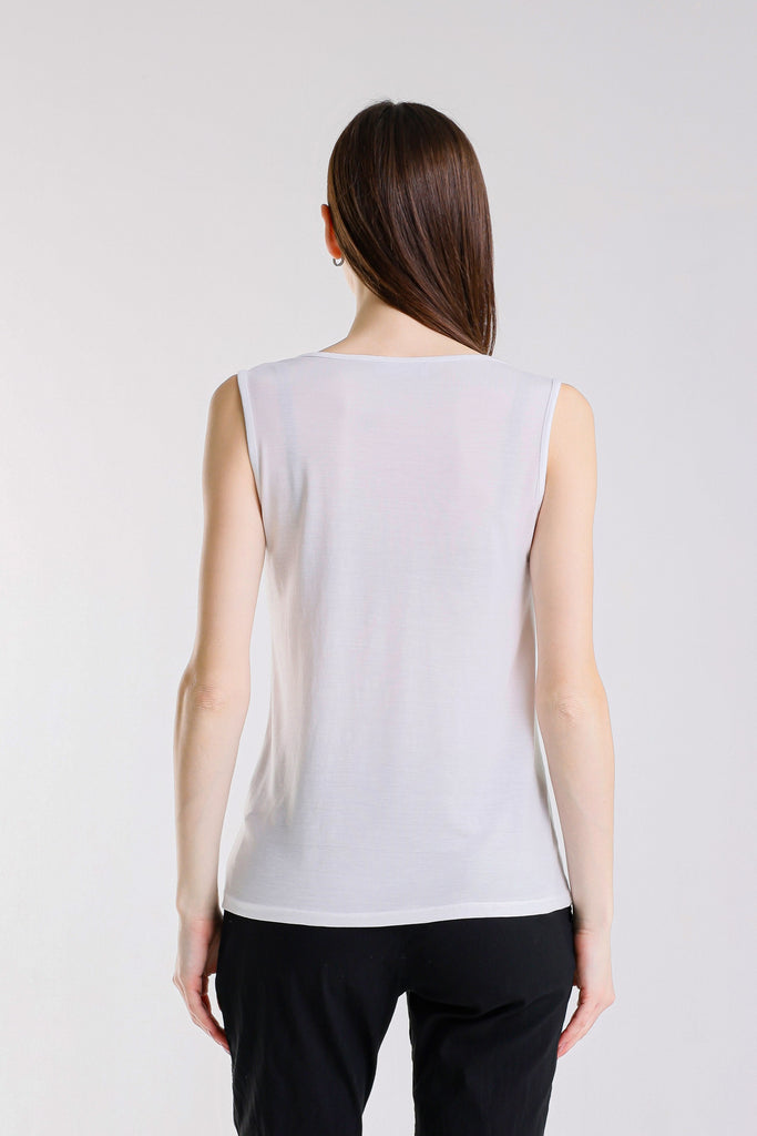 BT401 100 White Roma Tank