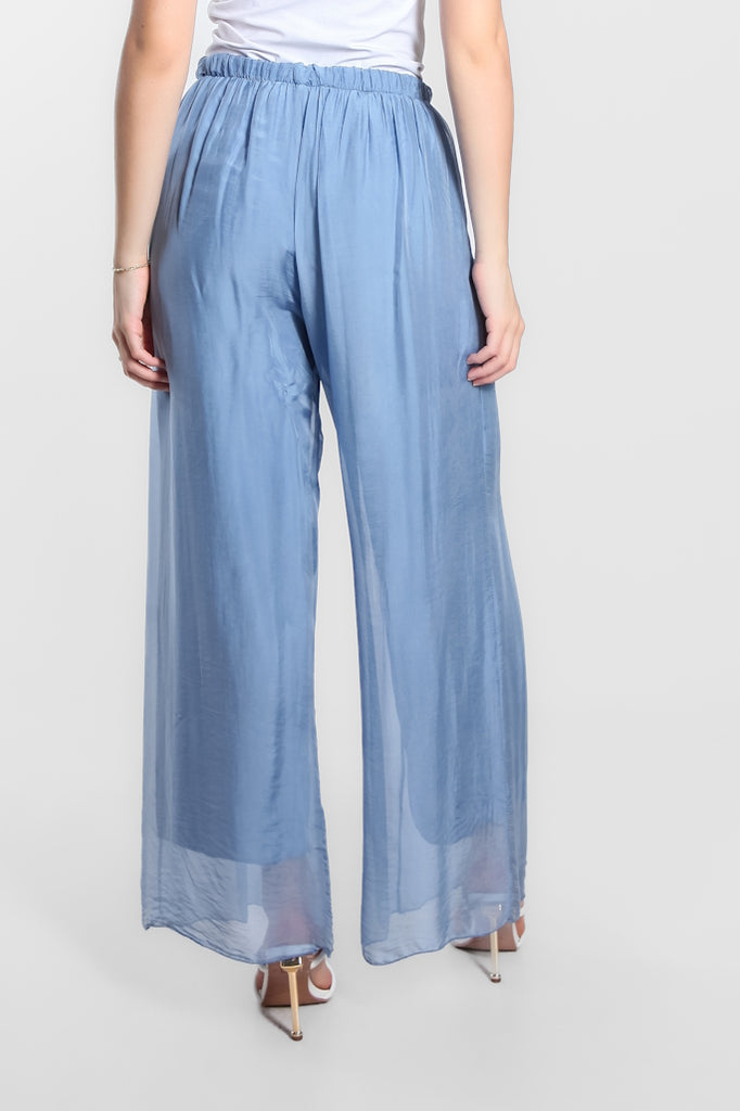 PL212-427 Jeans Roxy Silk Straight Leg Pant