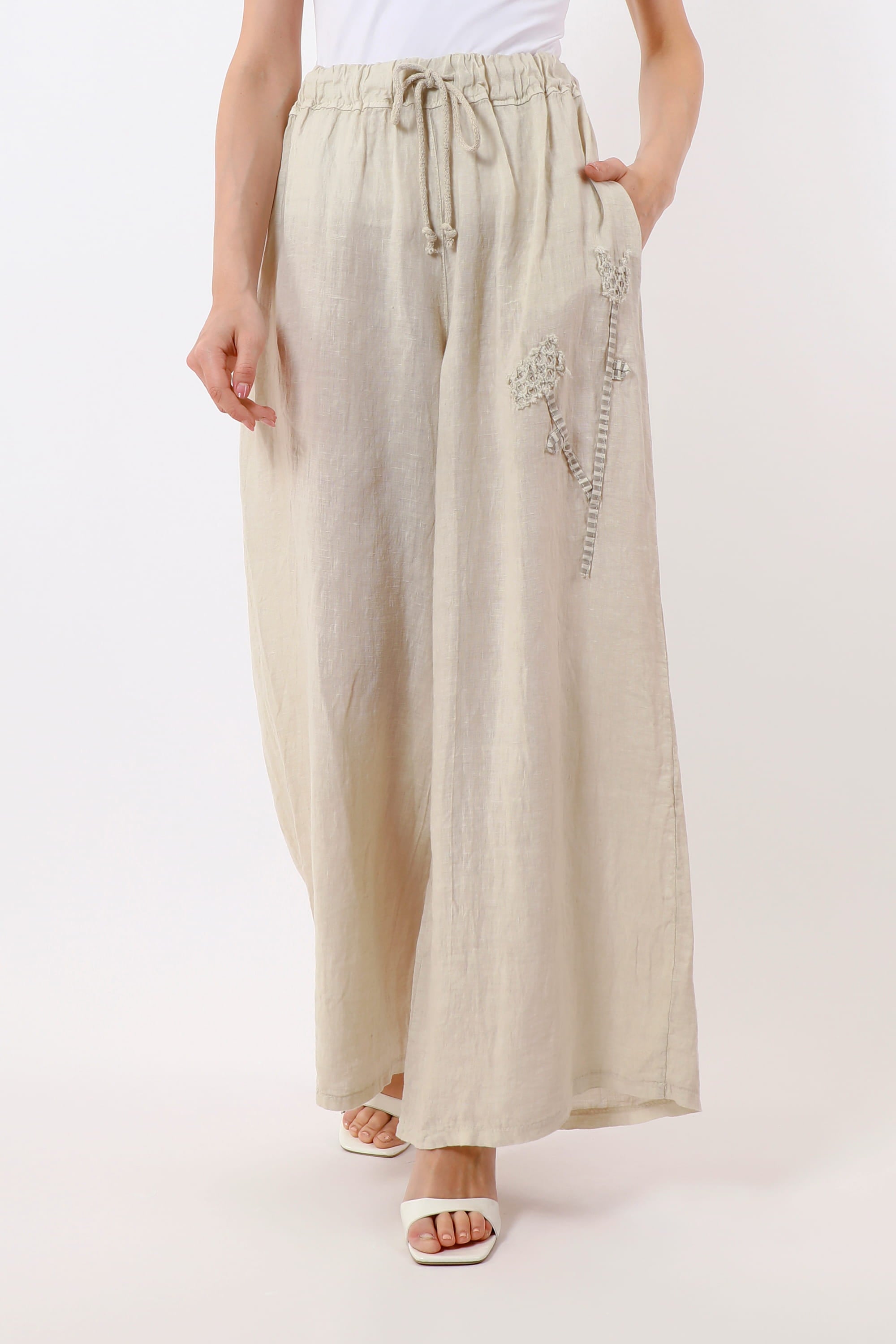 Harlowe Stem Linen Pant (PL928T) – TINA Stephens Group