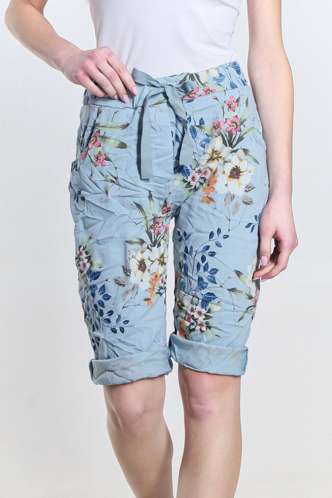 PS106L-427 Jeans Blossom Della Short