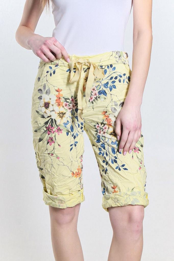 PS106L-743 Light Yellow Blossom Della Short