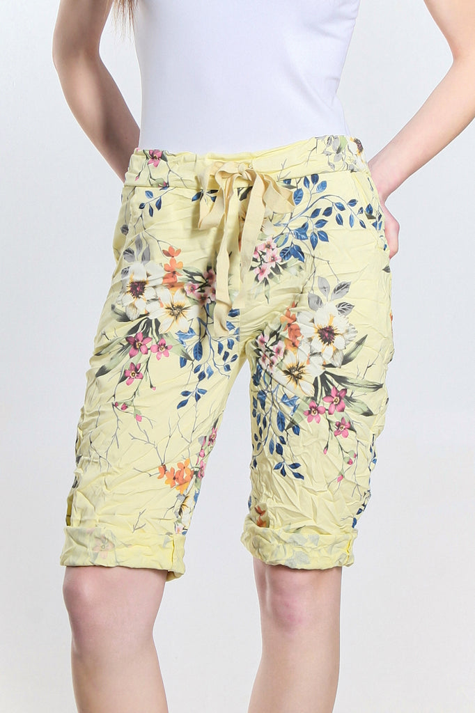 PS106L-743 Light Yellow Blossom Della Short