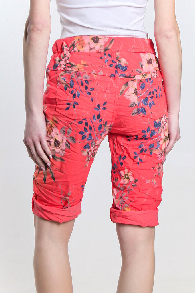 PS106L-810 Coral Blossom Della Short