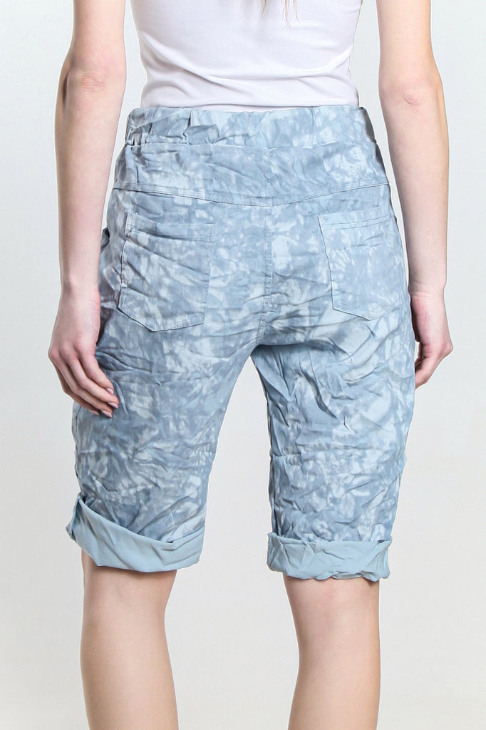 PS106T-427 Jeans Tonal Splotch Della Short