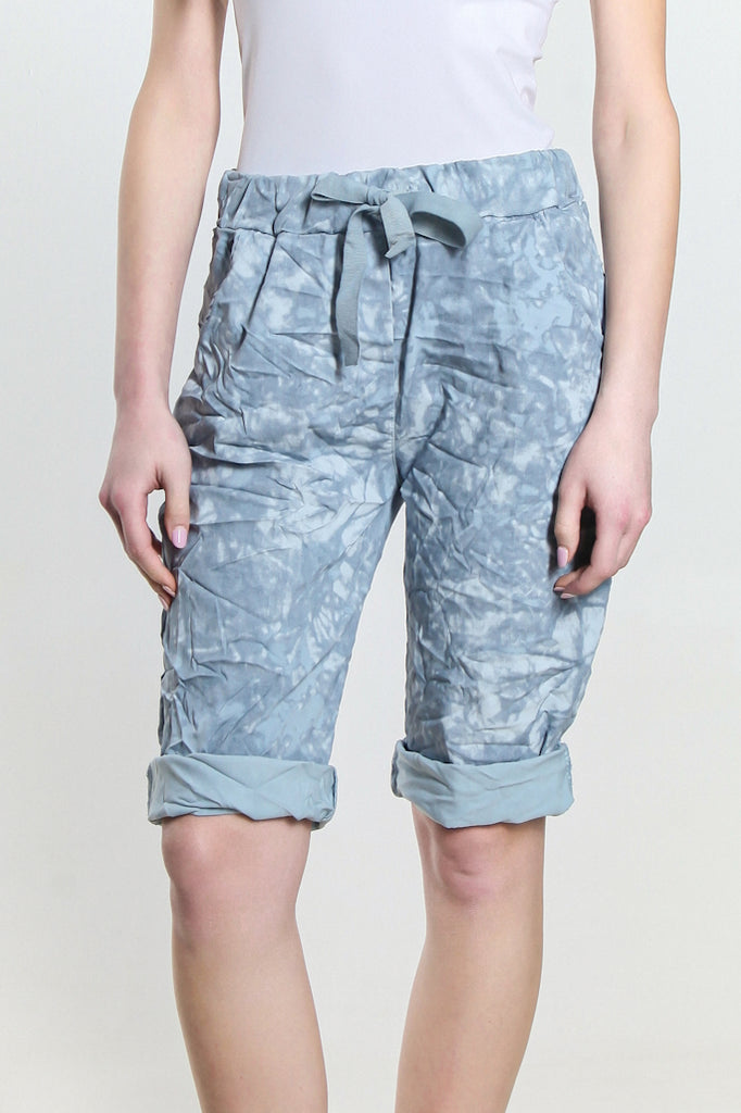 PS106T-427 Jeans Tonal Splotch Della Short