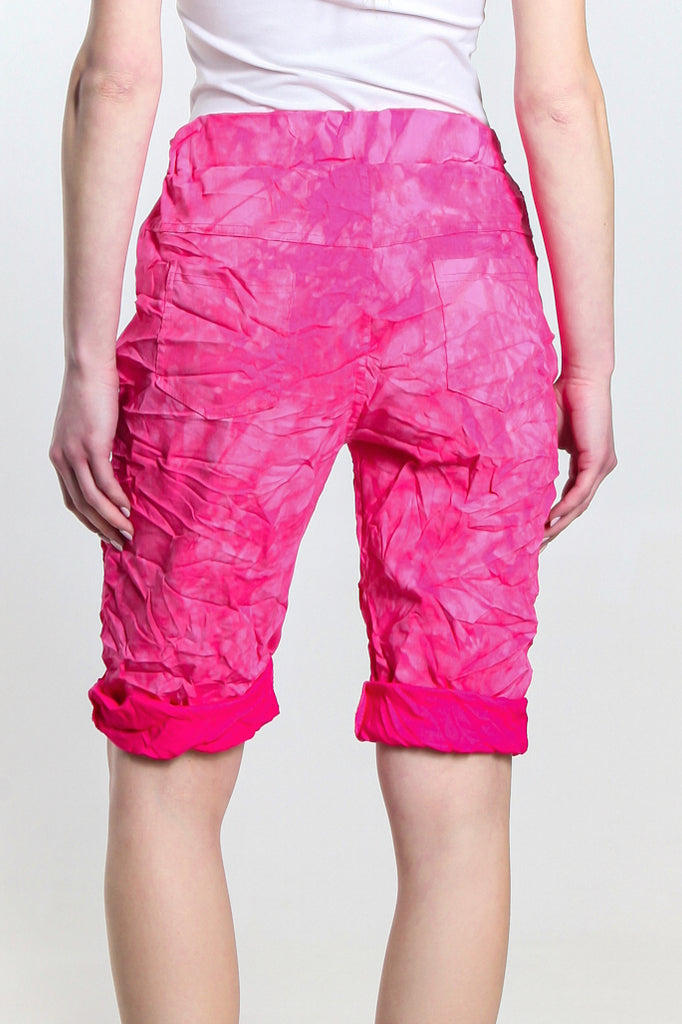 PS106T-672 Fuchsia Tonal Splotch Della Short