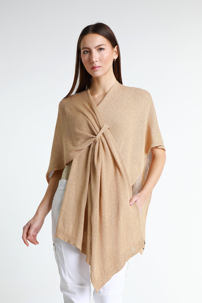 W108 258 Camel Aliya Multi Way Cotton Wrap