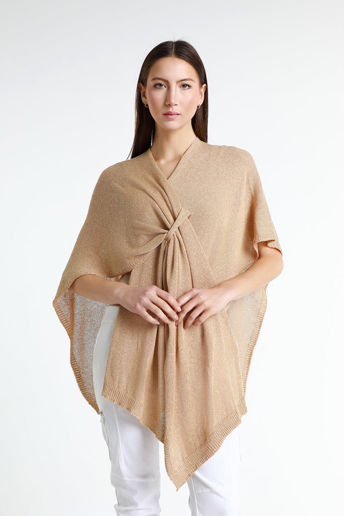 W108 258 Camel Aliya Multi Way Cotton Wrap