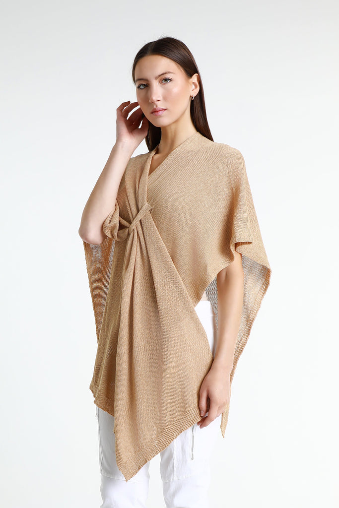 W108 258 Camel Aliya Multi Way Cotton Wrap