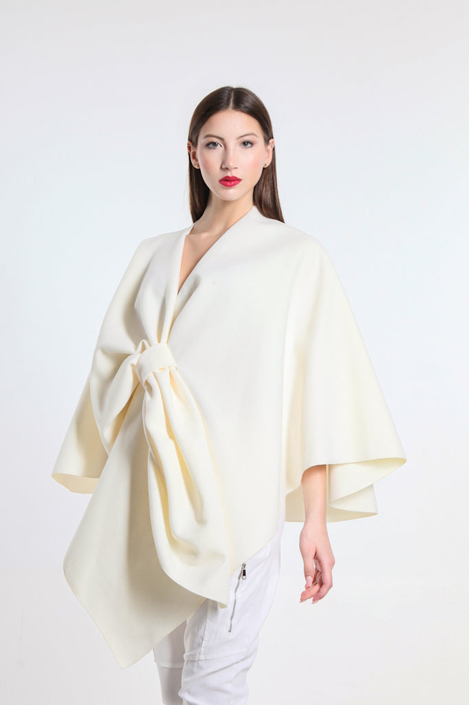 W301-105 Cream Zoey Structured Wrap