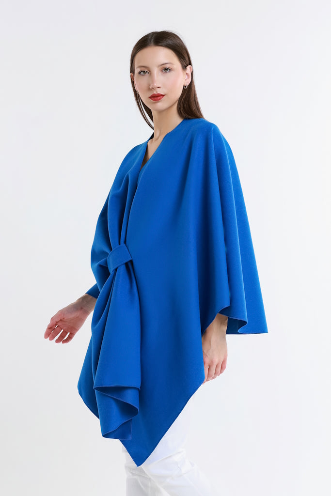 W301-407 Royal Blue Zoey Structured Wrap