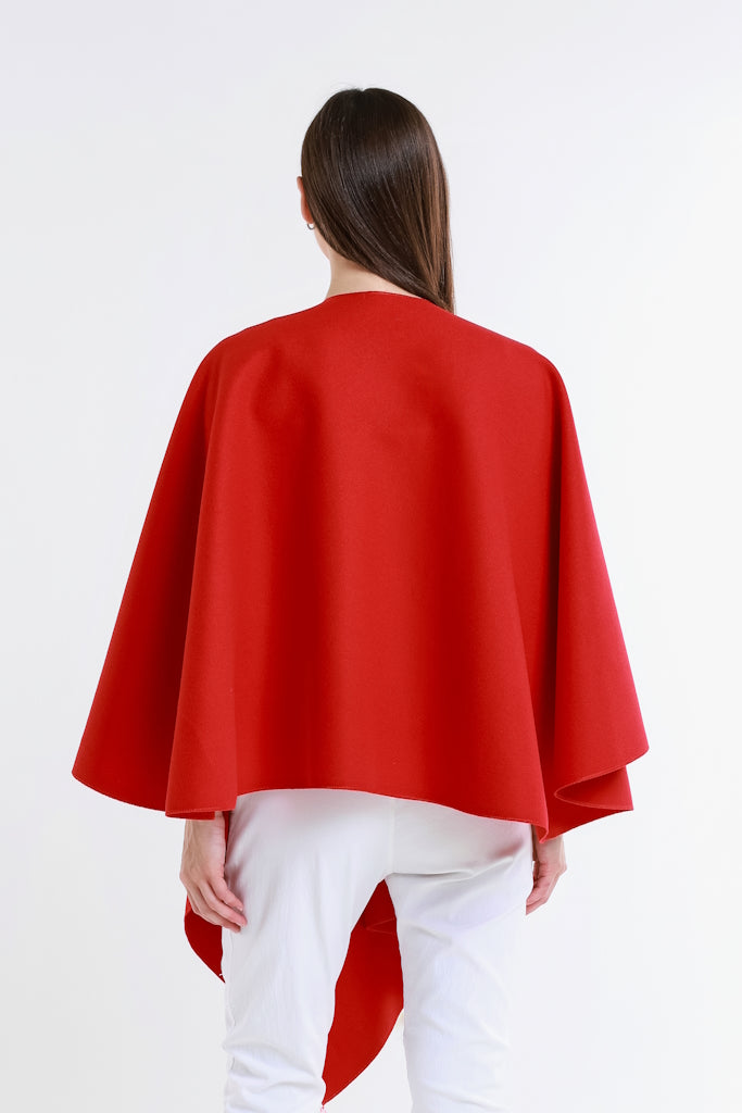 W301-600 Red Zoey Structured Wrap