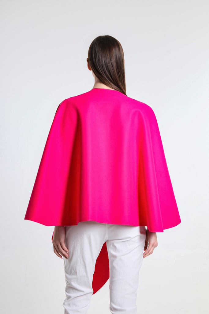 W301-672 Fuchsia Zoey Structured Wrap