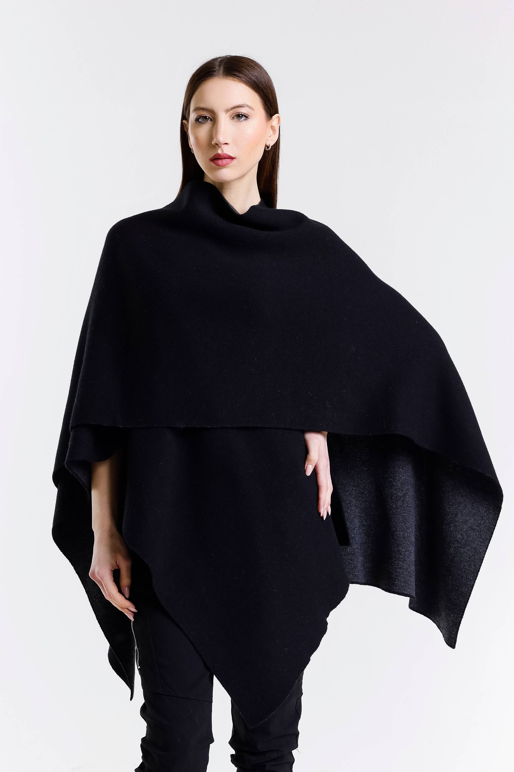 Kiersten Merino/Cashmere Reversible Wrap (W311) – TINA Stephens Group