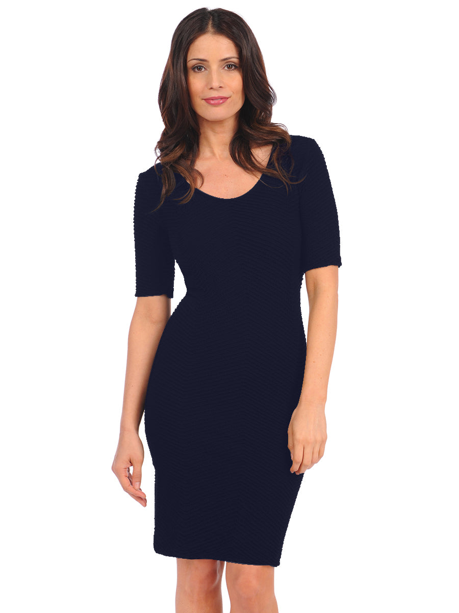 Chevron Dress (14D) 137 Ink Dark Navy / One Size Chevron Dress (14D) 137 Ink Dark Navy / One Size