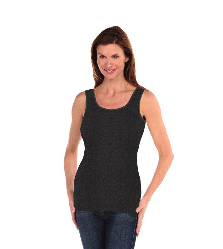 301ST-384 Charcoal/Black Alligator Tank