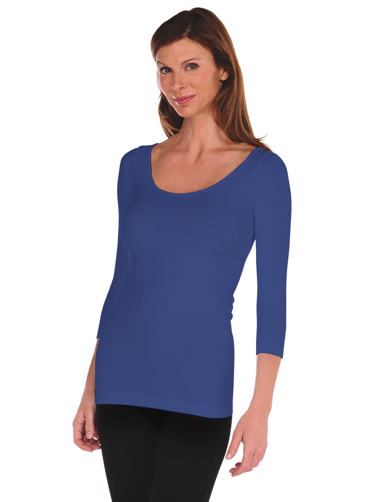 500Q-145 Summit Purple 3/4 Sleeve