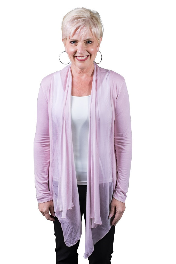 Carla Open Cardi w/Silk Trim (CLS201) – TINA Stephens Group