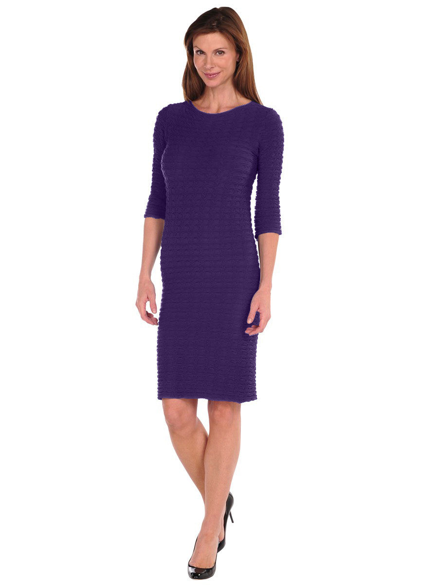 green emerald velvet dress Crinkle Dress Plum 144