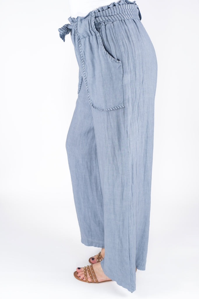 PL180-427 Jeans Cordelia Sailor Linen Pant