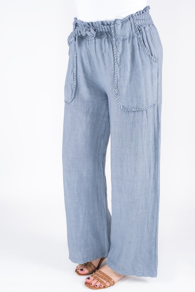 PL180-427 Jeans Cordelia Sailor Linen Pant