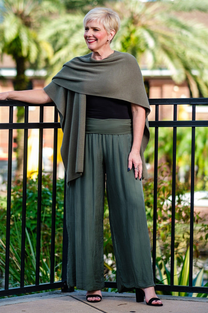 未使用 TFW49 レディース WRAP PLEATS PANTS Lサイズ TFW49 / TL07252007/ WRAP PLEATS PANTS（2色) / WOMEN | BRAND