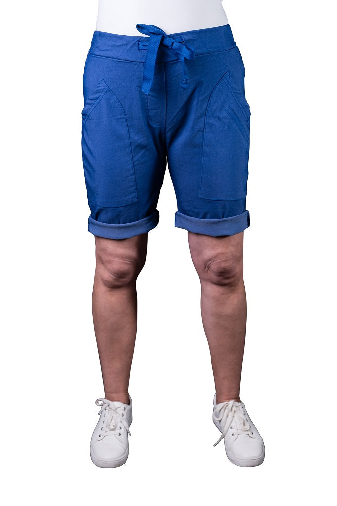 PS101-420 French Blue Skylar Double Pocket Short